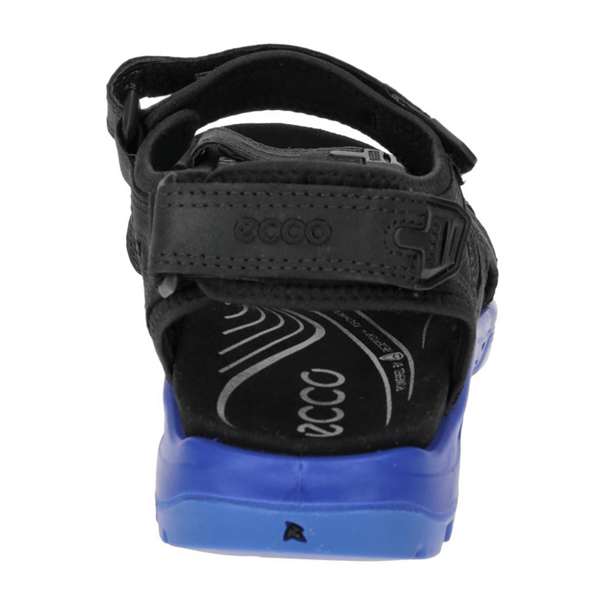 ECCO Offroad Vintage Men's Sport Sandals Black Leather