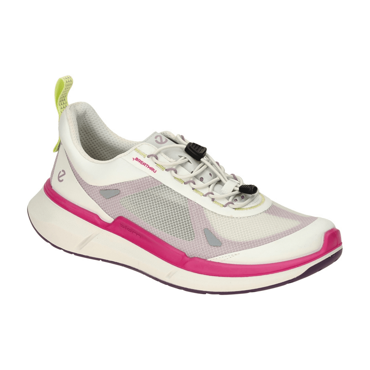 ECCO Biom 2.2 Speedlace Women's Lace-Up Shoes White Textile