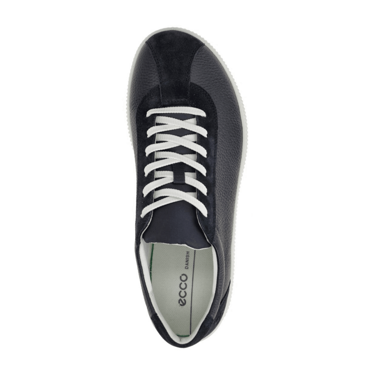 ECCO Men's Soft Zero Lace-Up Trainers Dark Blue