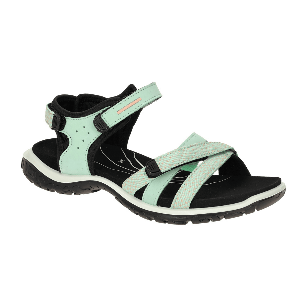 ECCO Offroad Women's Sandals Light Green - Open Toe Summer Shoes