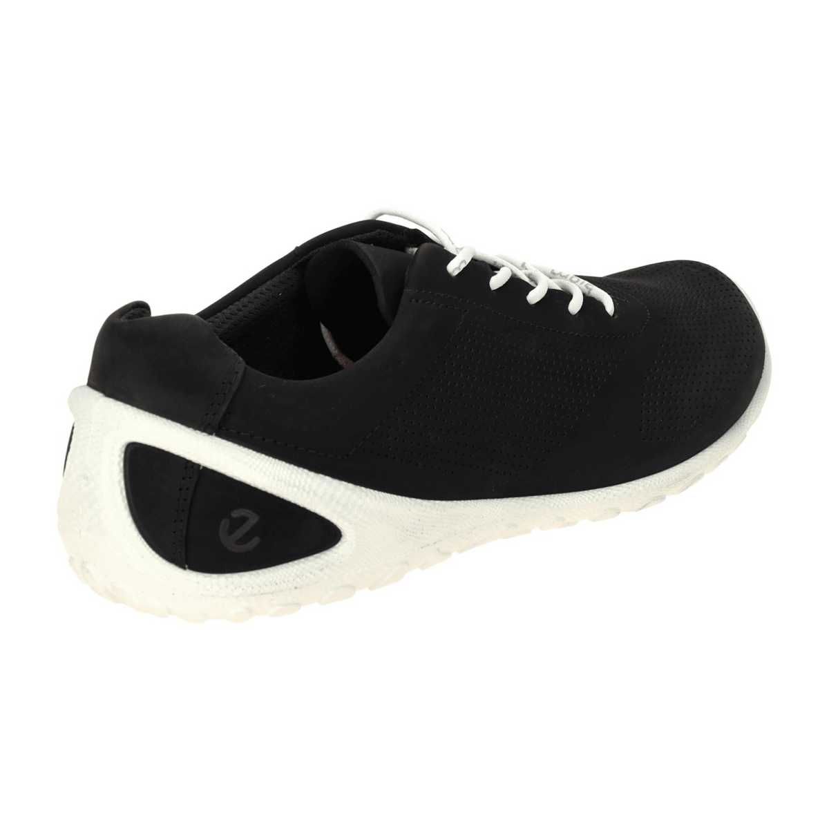 ECCO Biom Lite Men's Lace-Up Shoes Black Nubuck