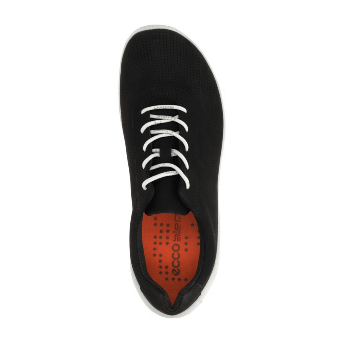 ECCO Biom Lite Men's Lace-Up Shoes Black Nubuck