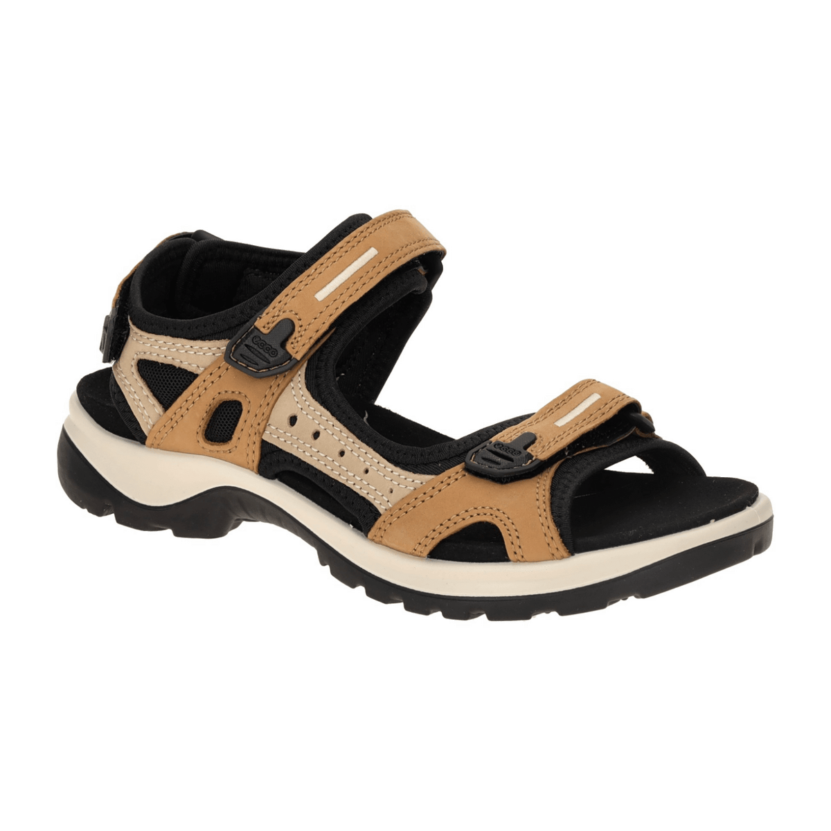 ECCO Offroad Yucatan Women's Sport Sandals Cashmere Brown Leather