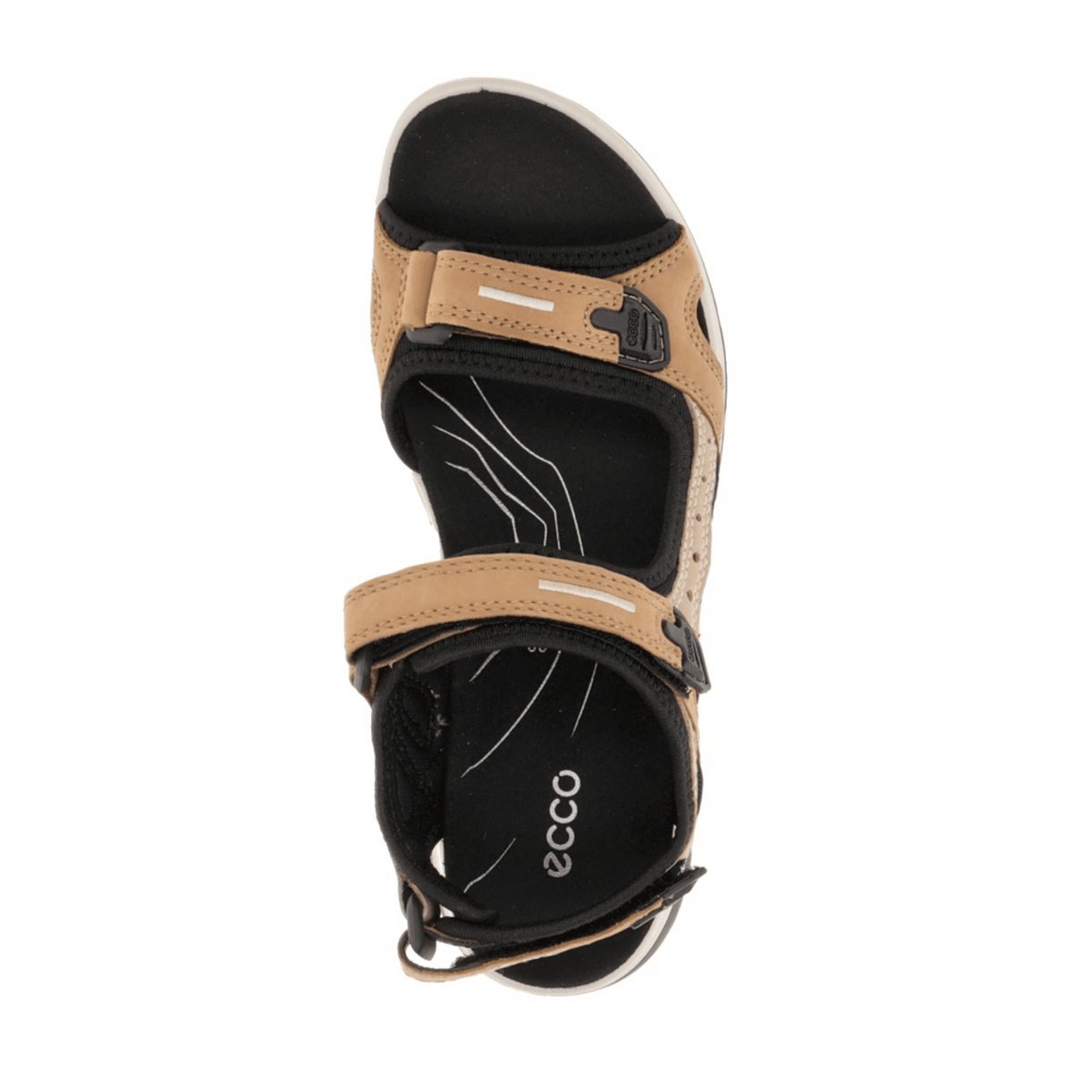 ECCO Offroad Yucatan Women's Sport Sandals Cashmere Brown Leather