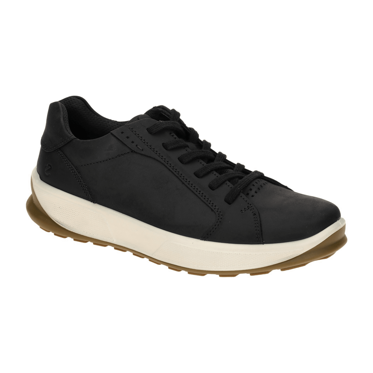 ECCO BYWAY Men's Sneakers Black Leather - Sporty Low-Top Shoes