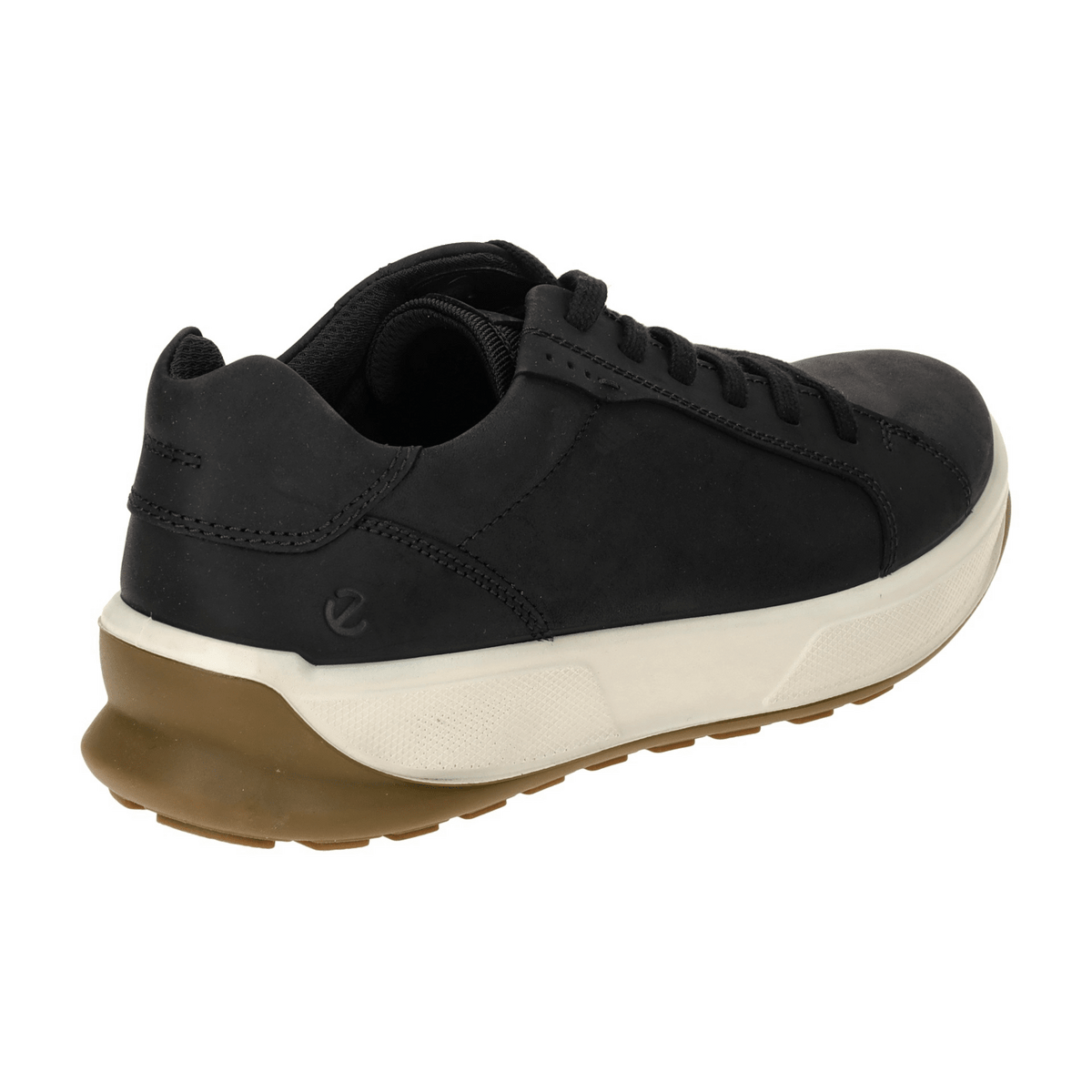 ECCO BYWAY Men's Sneakers Black Leather - Sporty Low-Top Shoes
