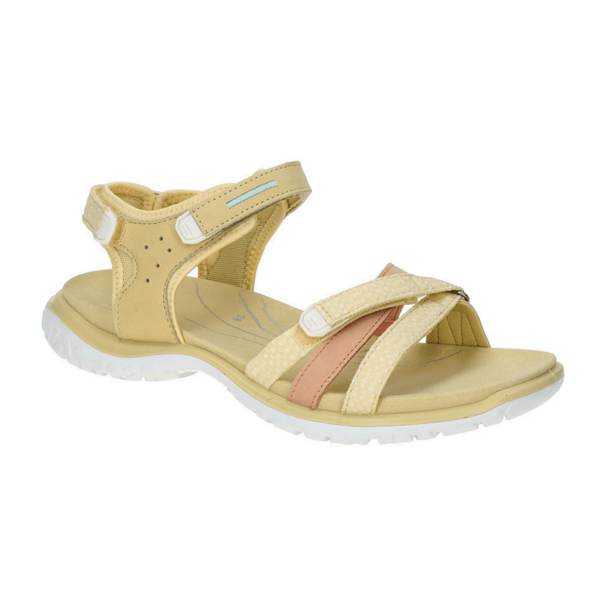 ECCO Offroad Women's Sport Sandals Yellow Leather