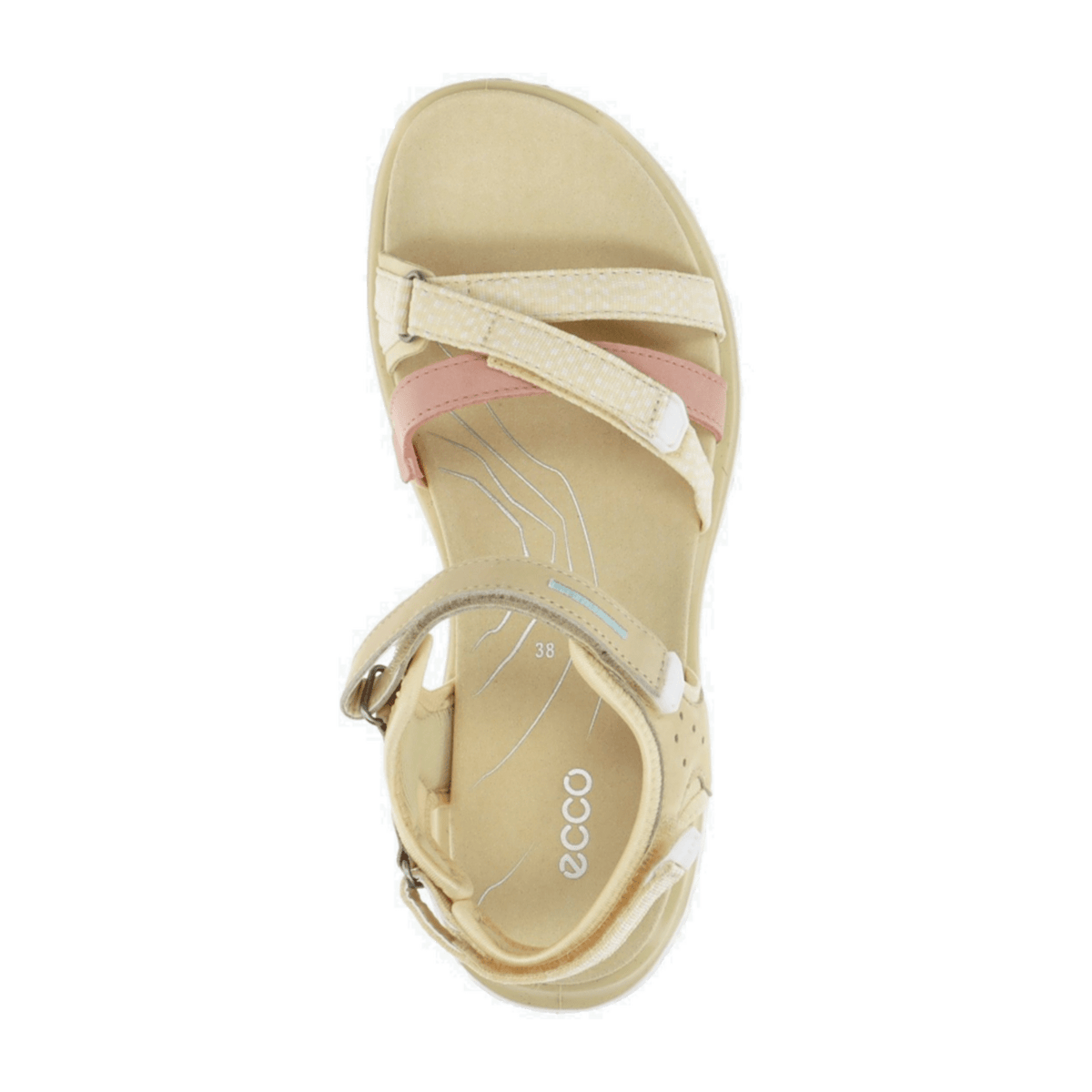 ECCO Offroad Women's Sport Sandals Yellow Leather