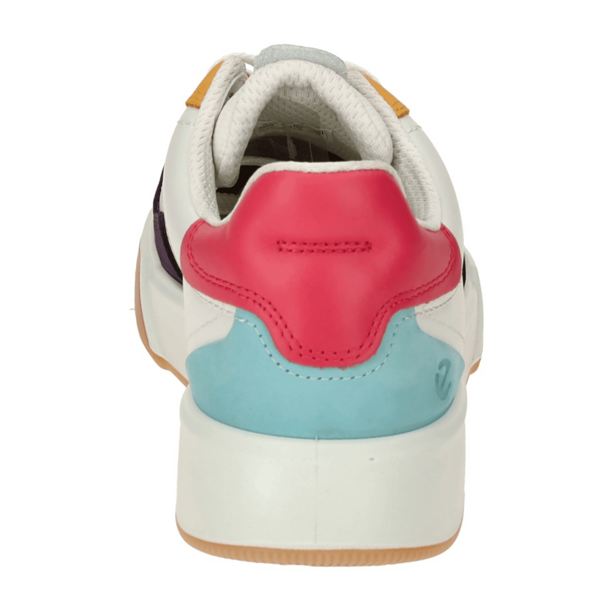 ECCO Street Court Women's Sneakers - Mango Leather Casual Shoes