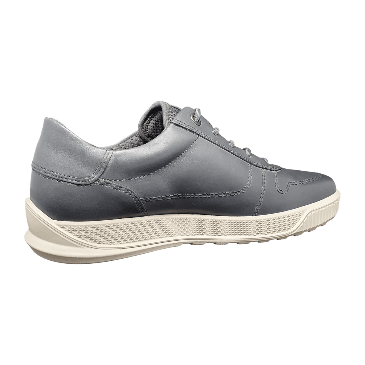 ECCO Byway Oxford Men's Lace-Up Shoes Grey Leather