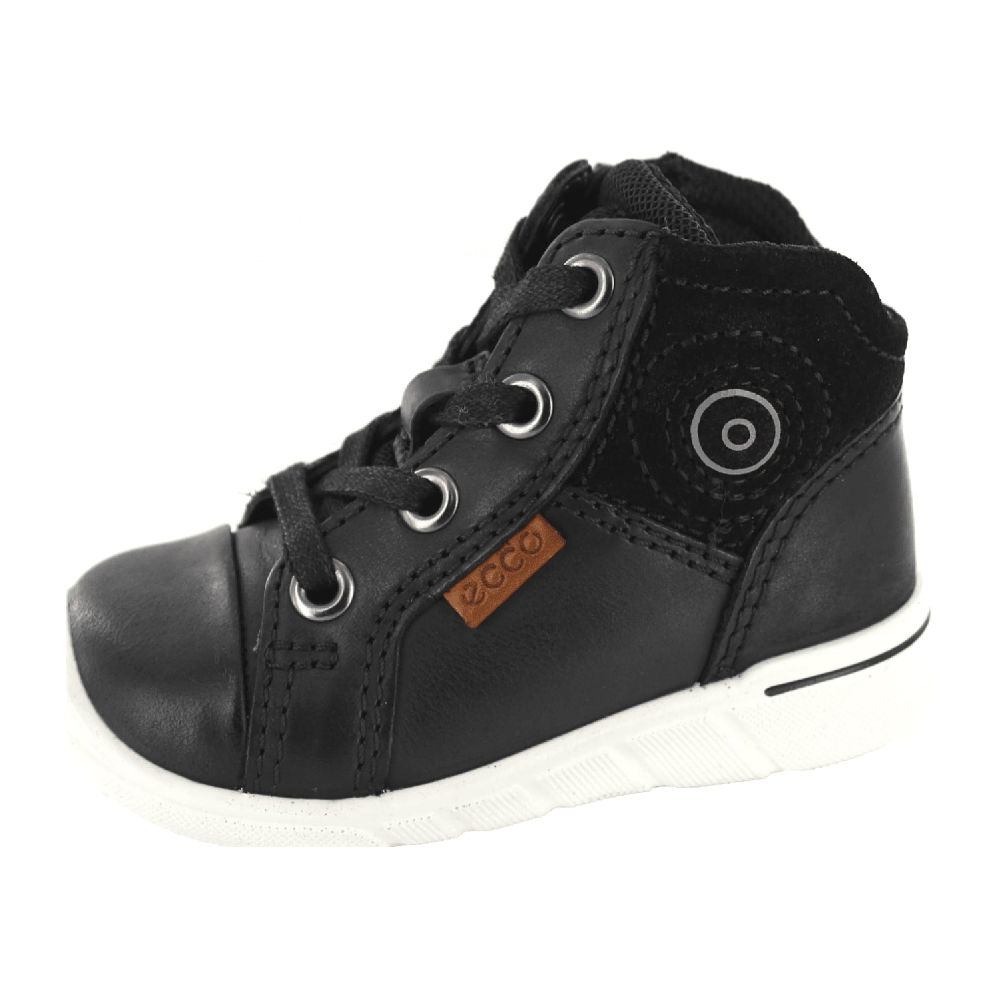 Ecco First Black Kids' Shoes - Durable & Stylish in Black