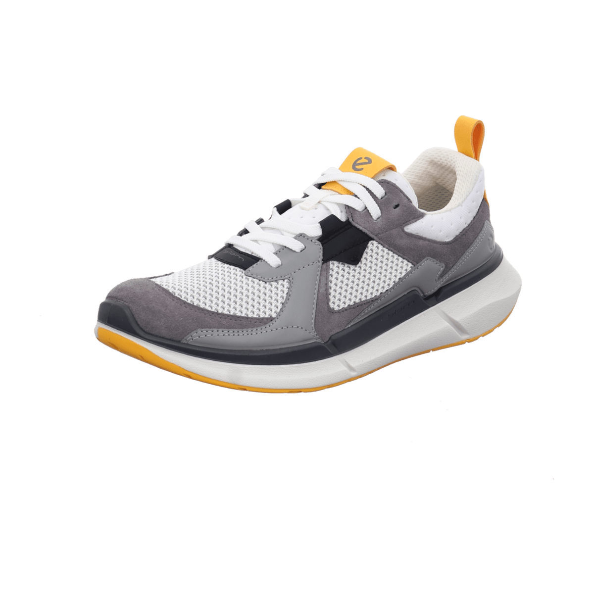 ECCO Biom 2.2 Men's Crosstrainer - Steel Wild Dove Leather Athletic Shoes