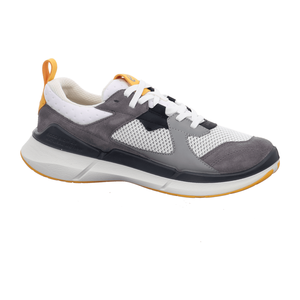 ECCO Biom 2.2 Men's Crosstrainer - Steel Wild Dove Leather Athletic Shoes