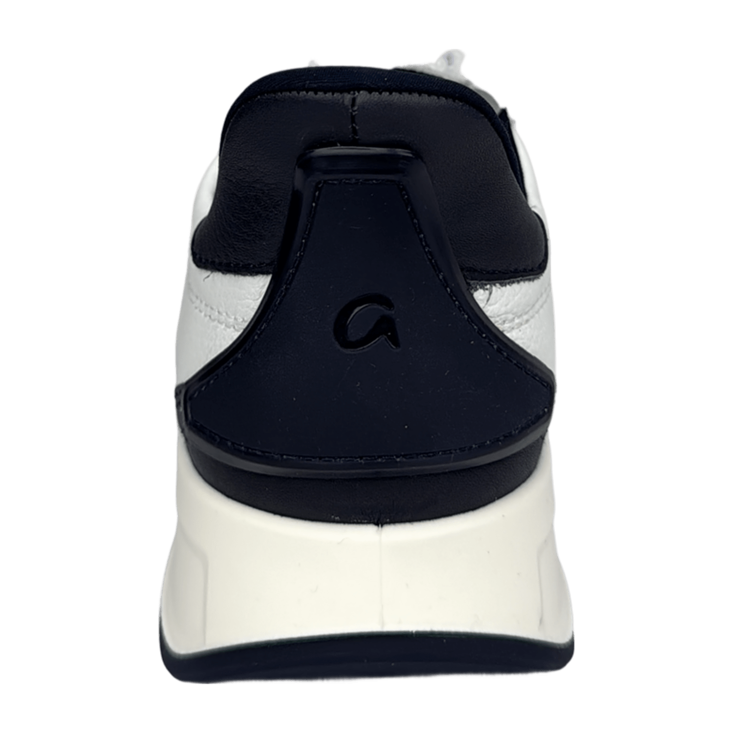 ARA MATTEO Men's Leather Sneakers in White with Round Toe
