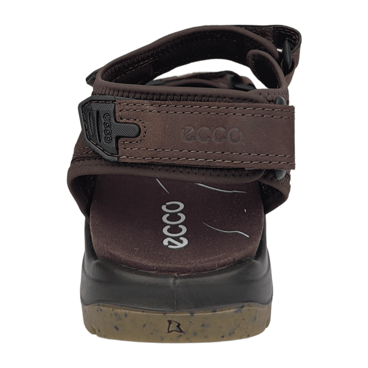 ECCO Offroad Yucatan Plus Men's Sport Sandals Brown Leather
