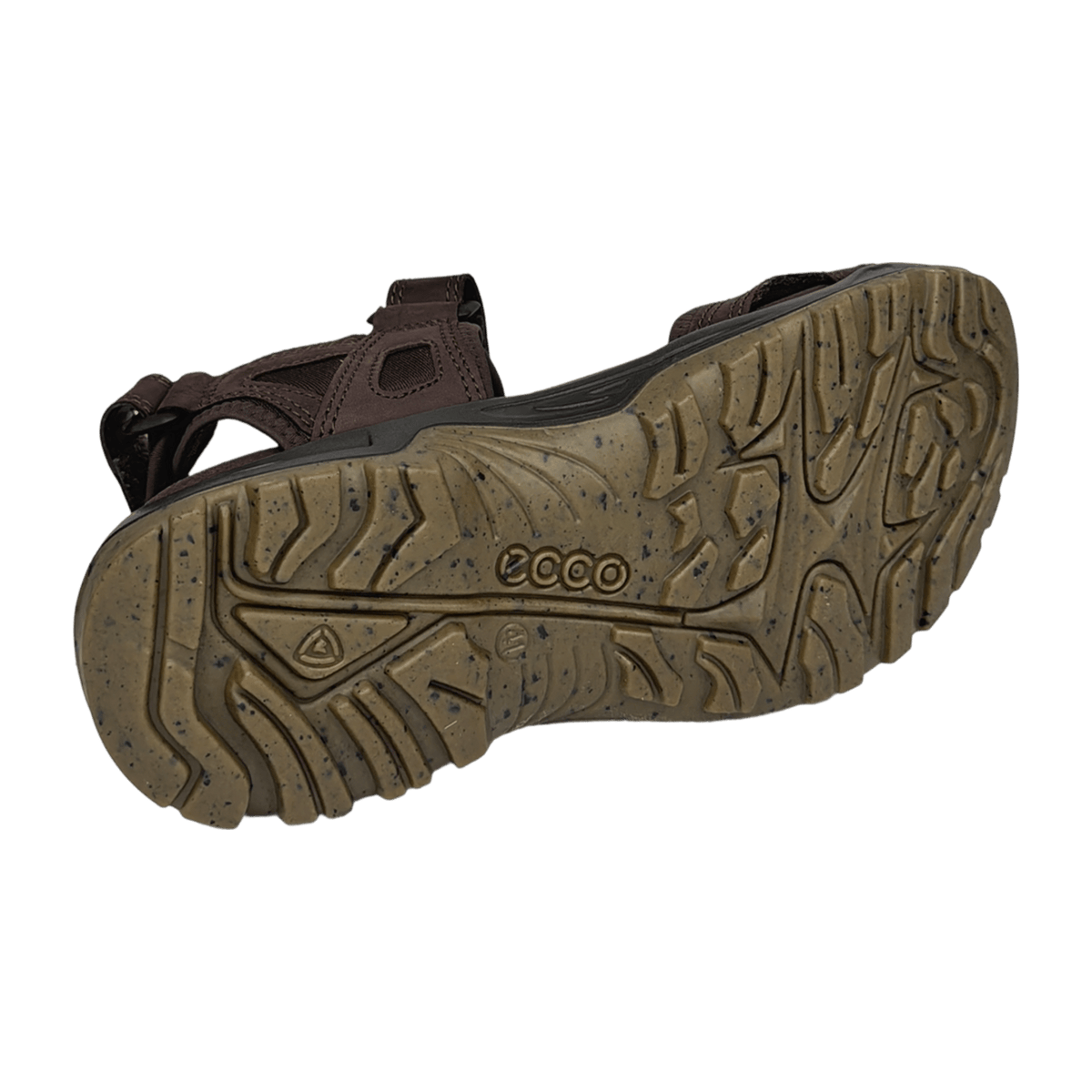 ECCO Offroad Yucatan Plus Men's Sport Sandals Brown Leather