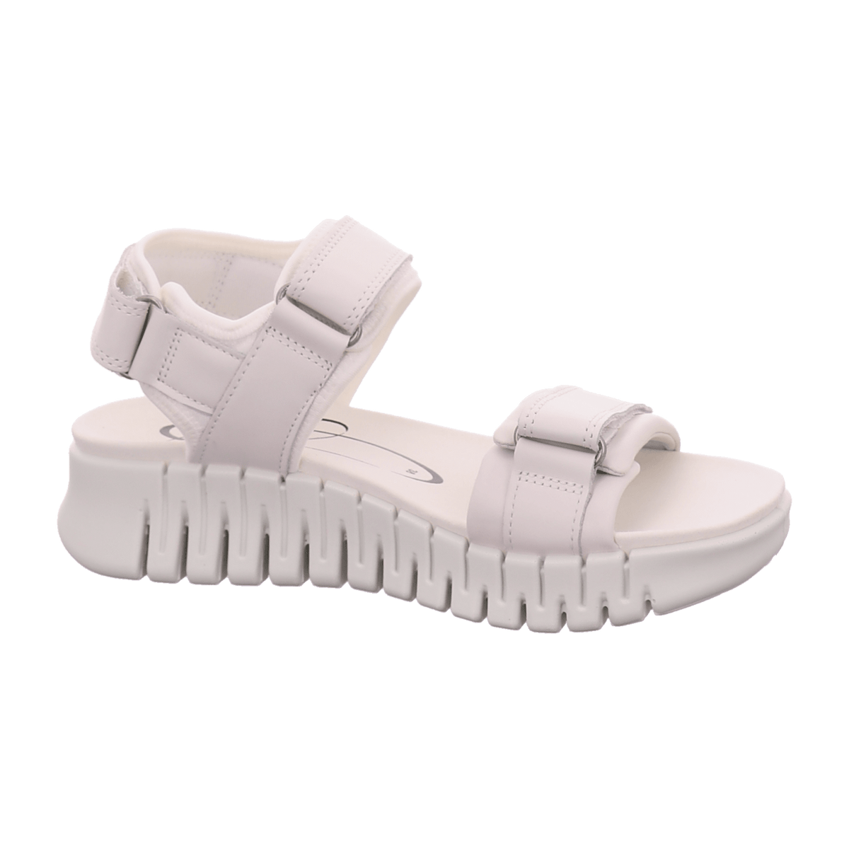 ECCO Gruuv Women's Sport Sandals White Leather