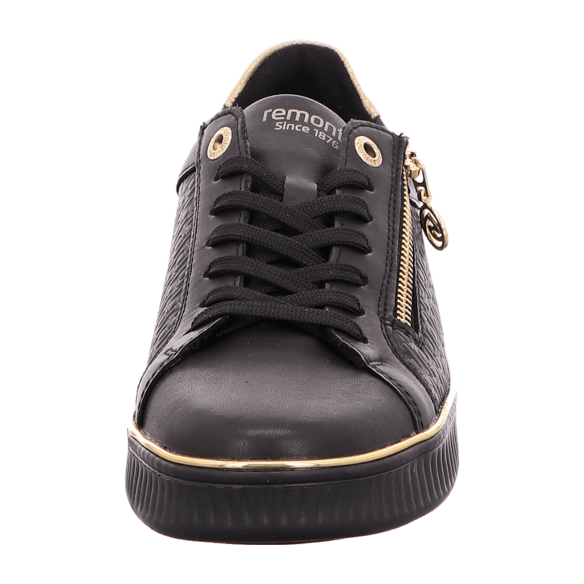 Remonte Women's Low-Top Sneakers D2E00 - Black Combi Casual Shoes