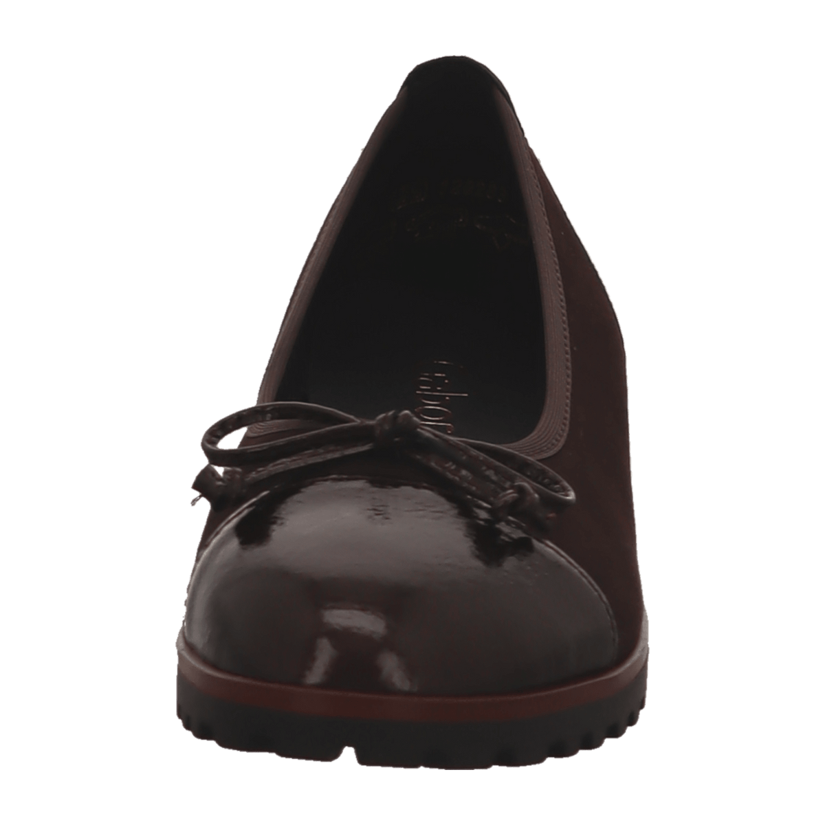 Gabor Women's Classic Ballet Flats - Cioccolato Slip-On Shoes