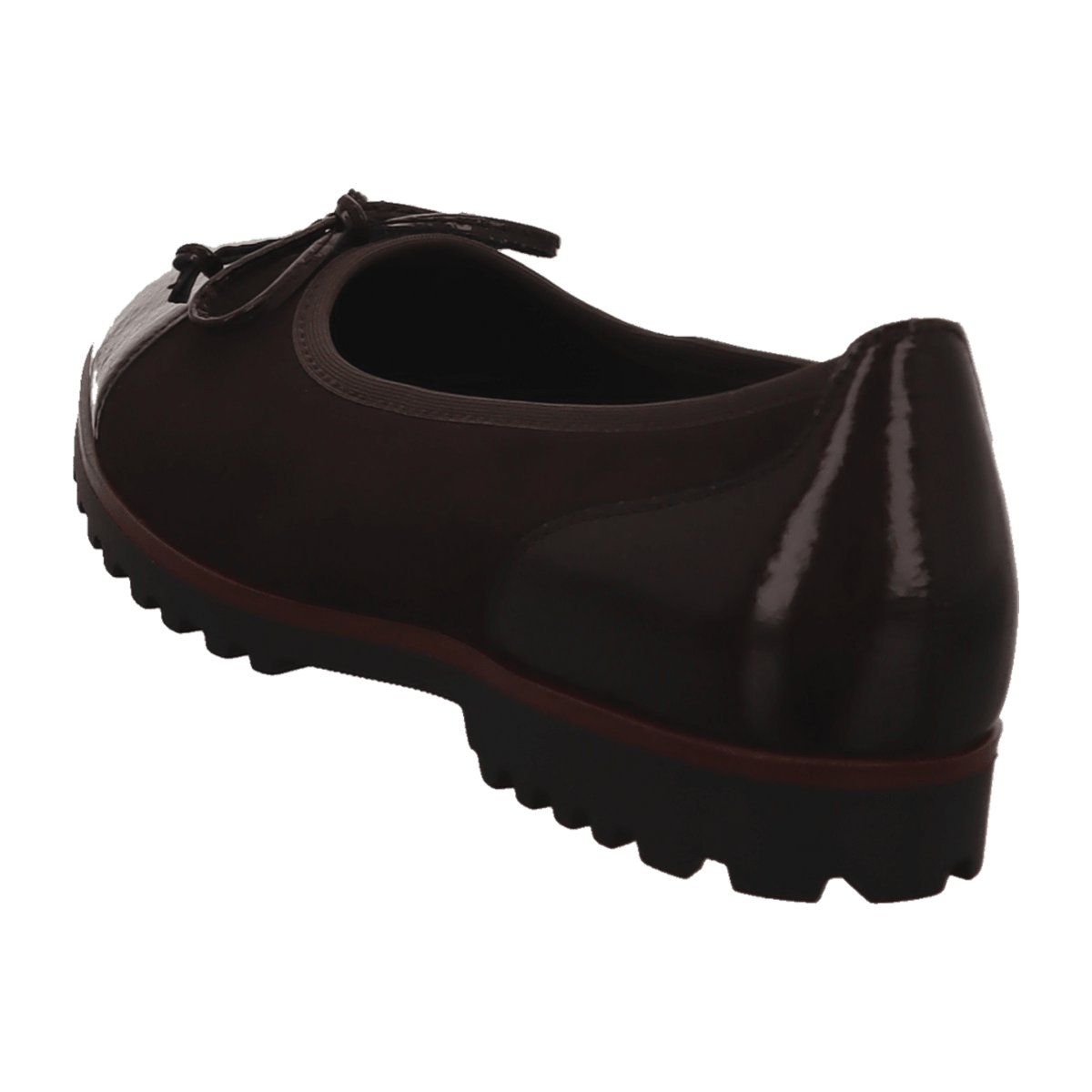 Gabor Women's Classic Ballet Flats - Cioccolato Slip-On Shoes