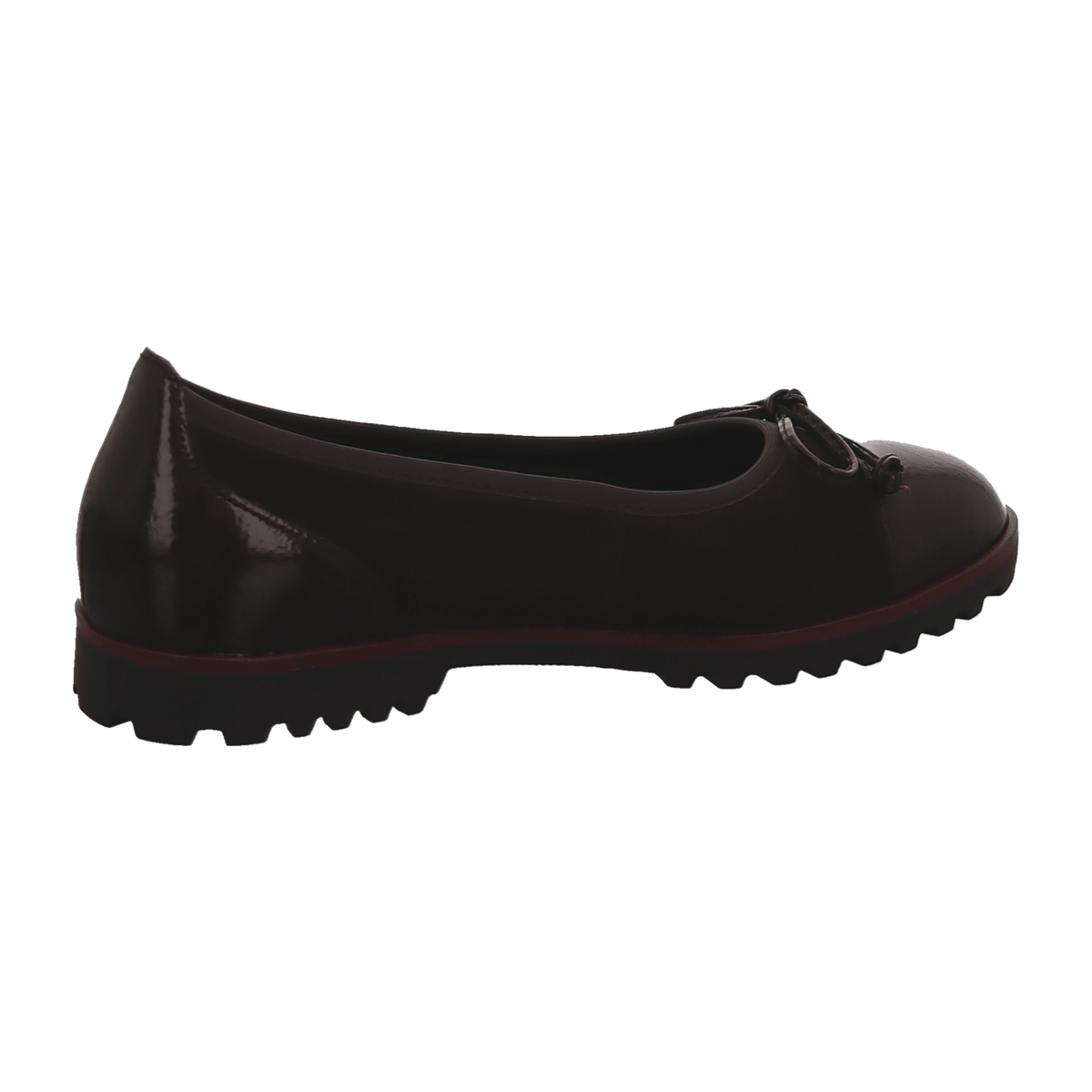 Gabor Women's Classic Ballet Flats - Cioccolato Slip-On Shoes