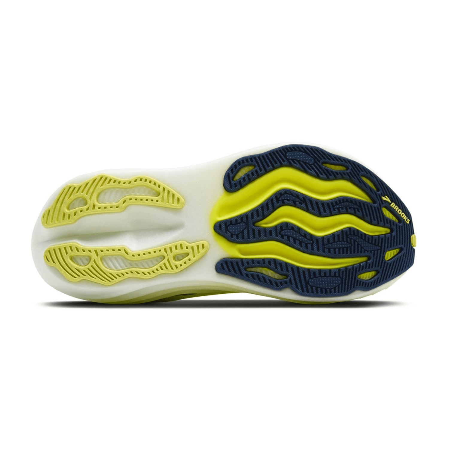 Brooks Glycerin Max Men's Sneaker Lace-Up Shoes Technical Mesh in Lime, Navy, Peony White