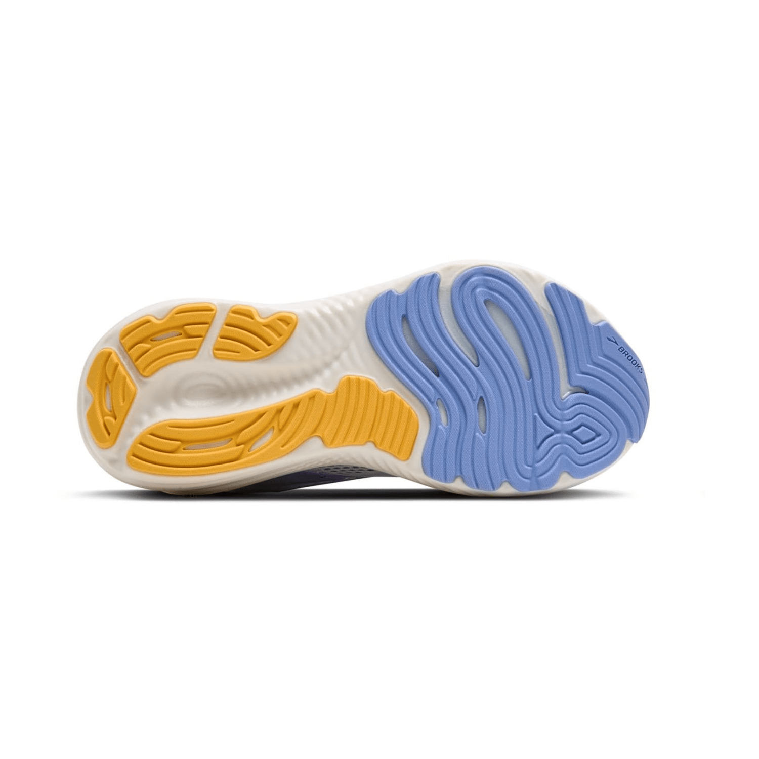 Brooks Glycerin 22 Women's Running Shoes in White/Blue Heron/Apricot
