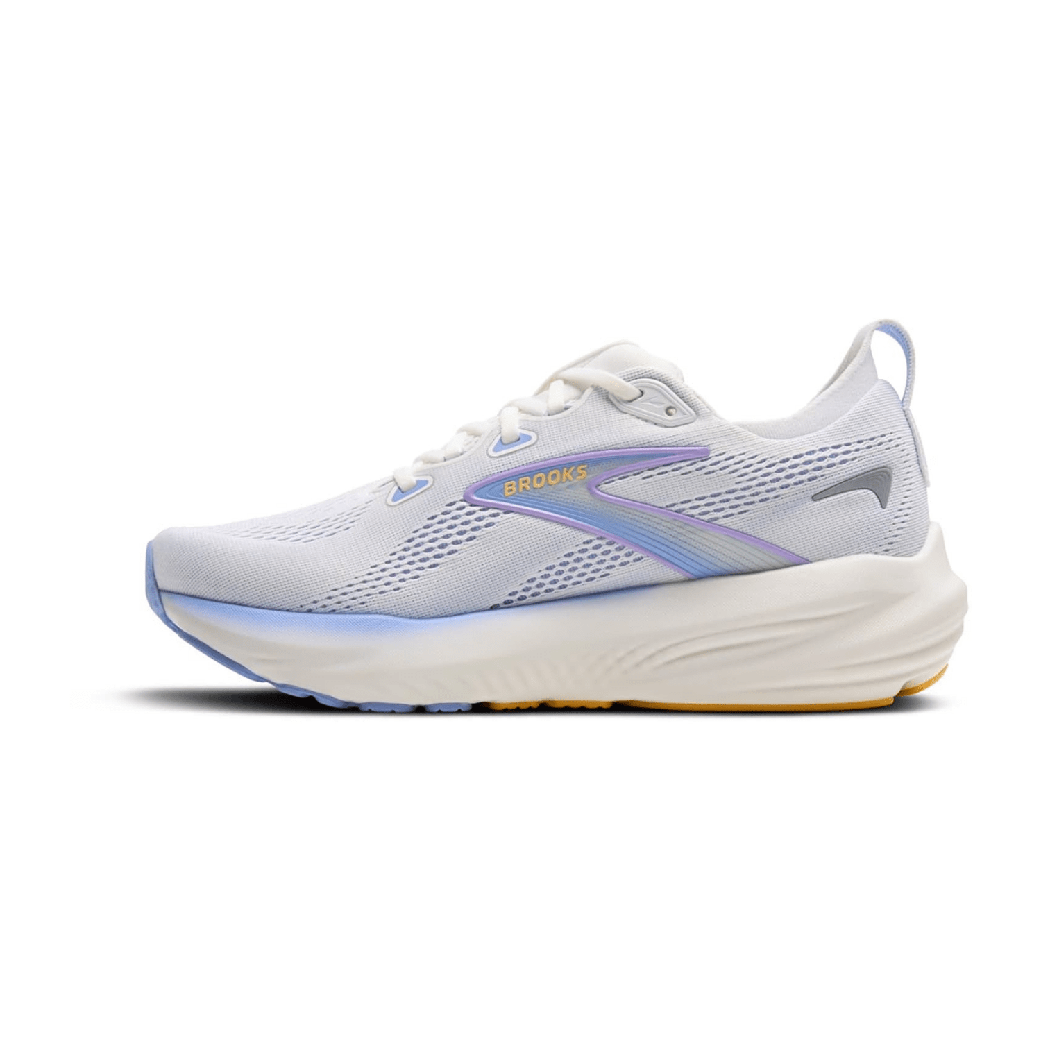 Brooks Glycerin 22 Women's Running Shoes in White/Blue Heron/Apricot