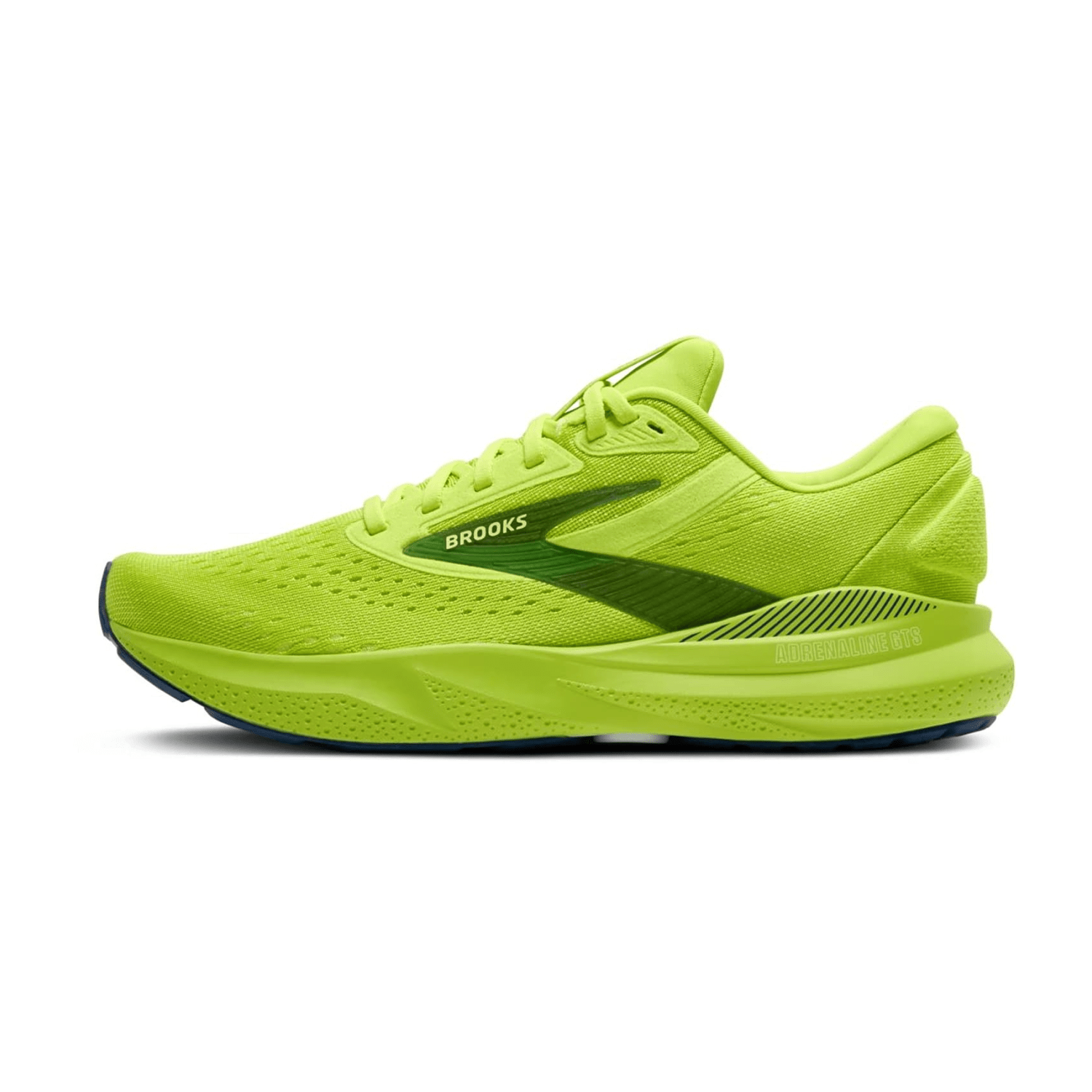 Brooks Adrenaline GTS 24 Men's Running Shoes - Synthetic Acid Lime/Sunny Lime/Navy