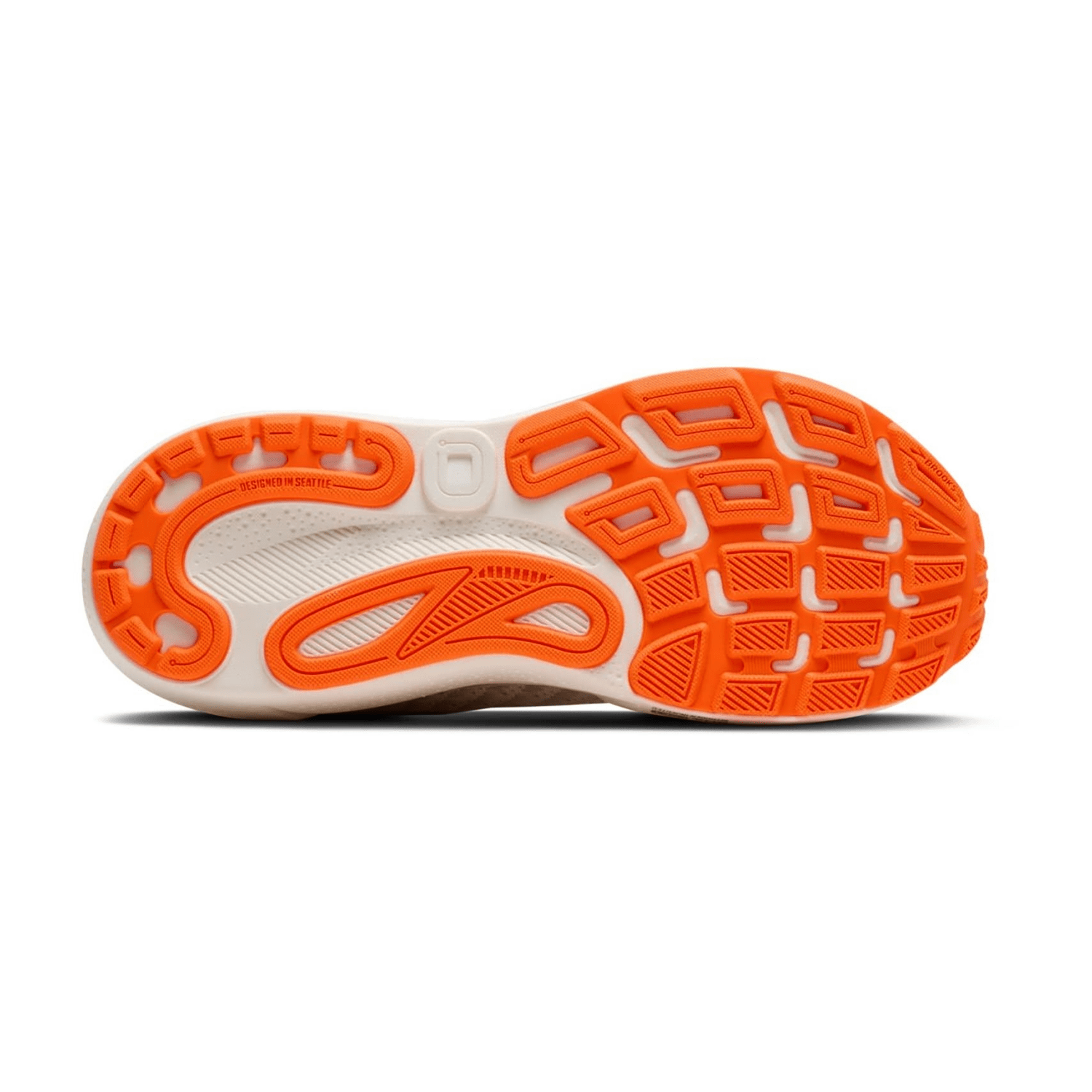 Brooks Adrenaline GTS 24 Men's Running Shoes - Synthetic Coconut / Portabella Orange