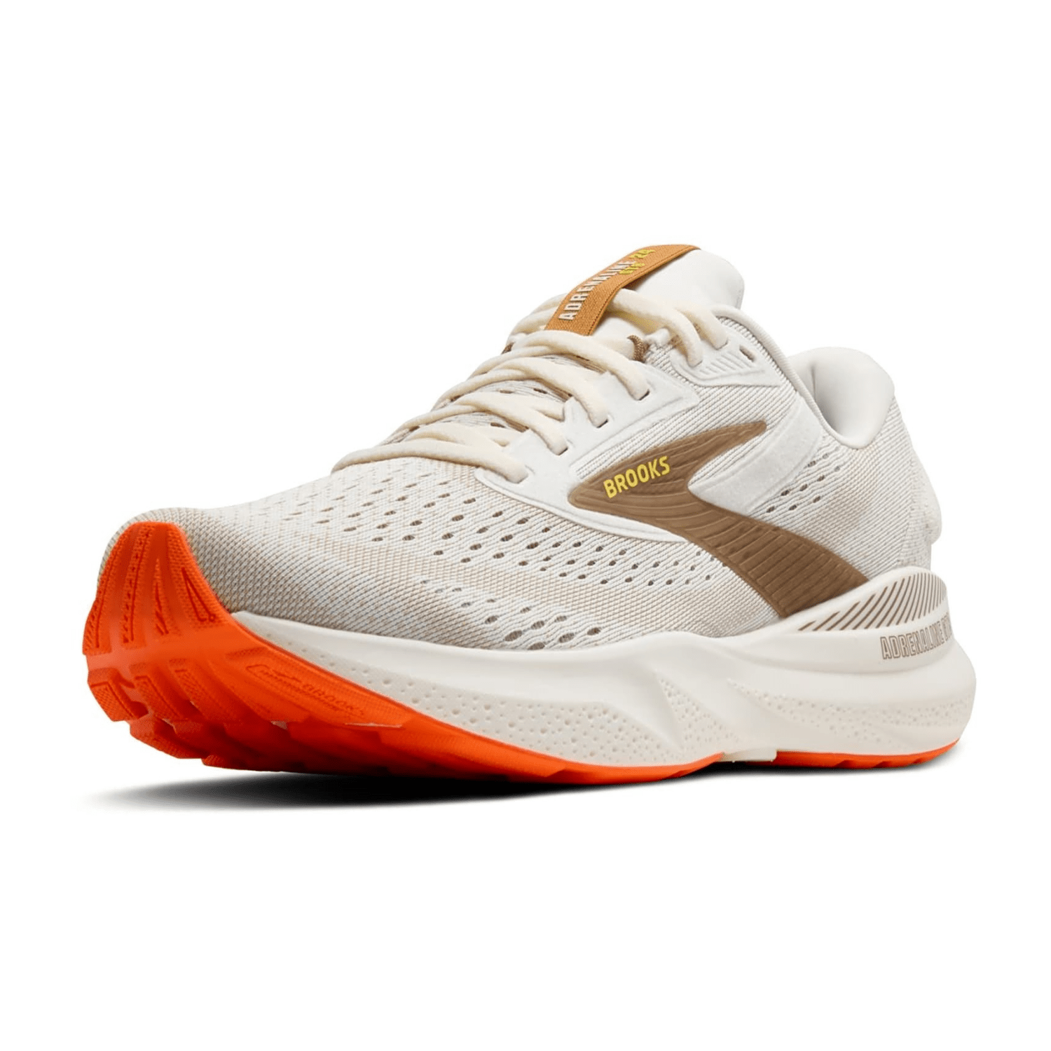 Brooks Adrenaline GTS 24 Men's Running Shoes - Synthetic Coconut / Portabella Orange