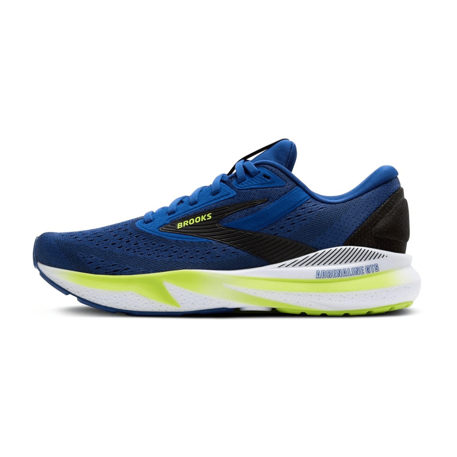 Brooks Adrenaline GTS 24 Men's Running Shoes in Navy/Peony/Black/Acid Lime