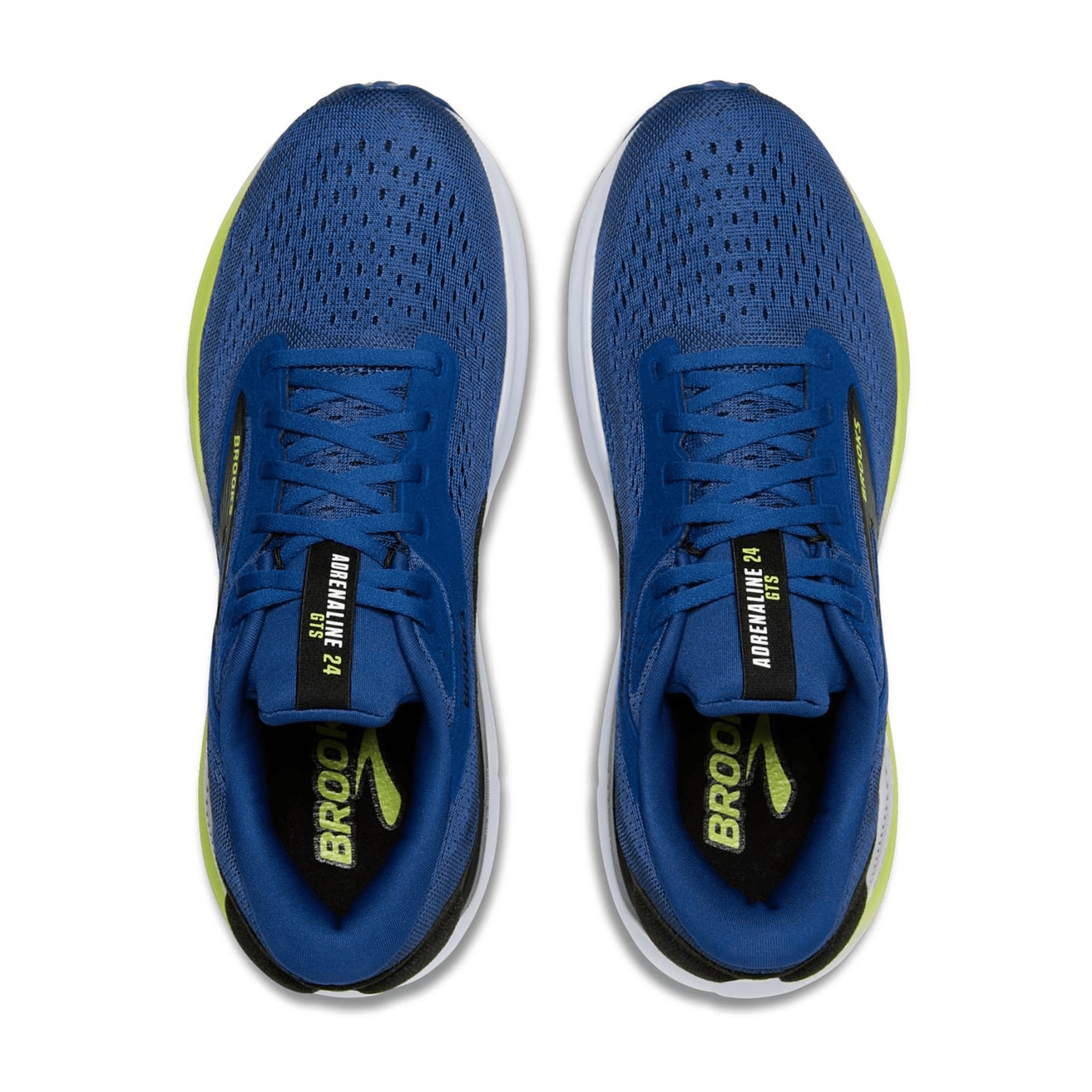Brooks Adrenaline GTS 24 Men's Running Shoes in Navy/Peony/Black/Acid Lime