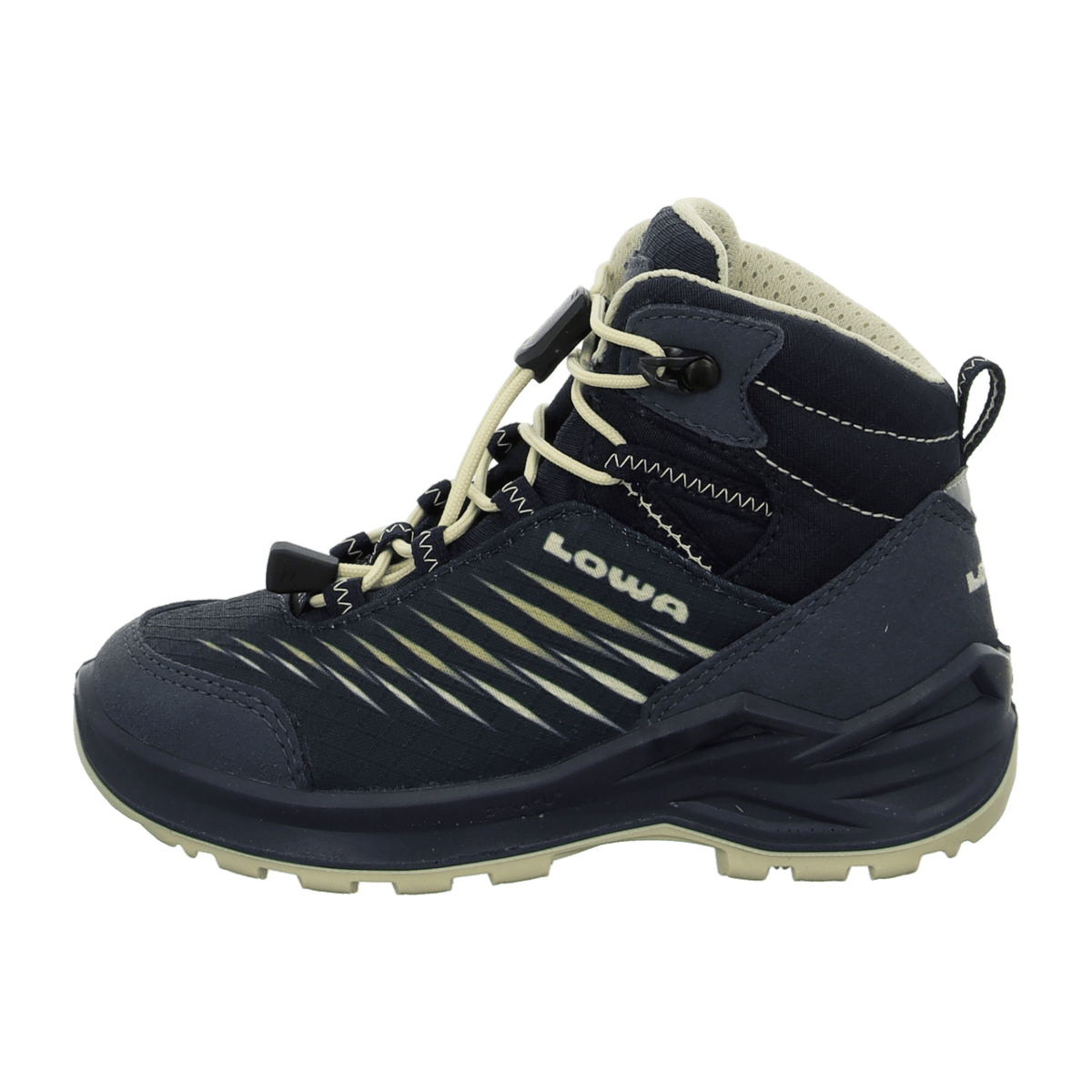 LOWA ZIRROX II GTX MID JR Kids Hiking Boots - Navy Dune Waterproof