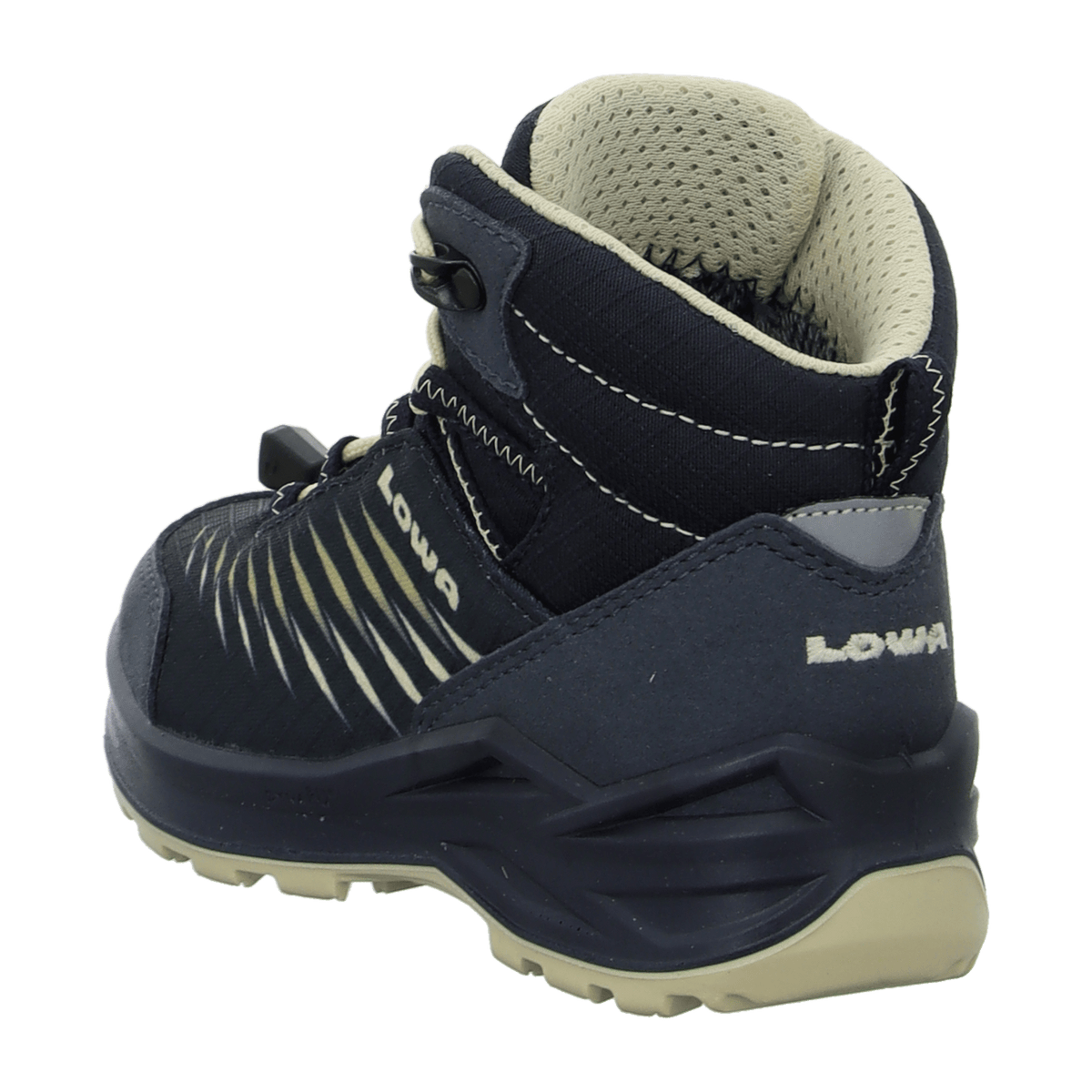 LOWA ZIRROX II GTX MID JR Kids Hiking Boots - Navy Dune Waterproof