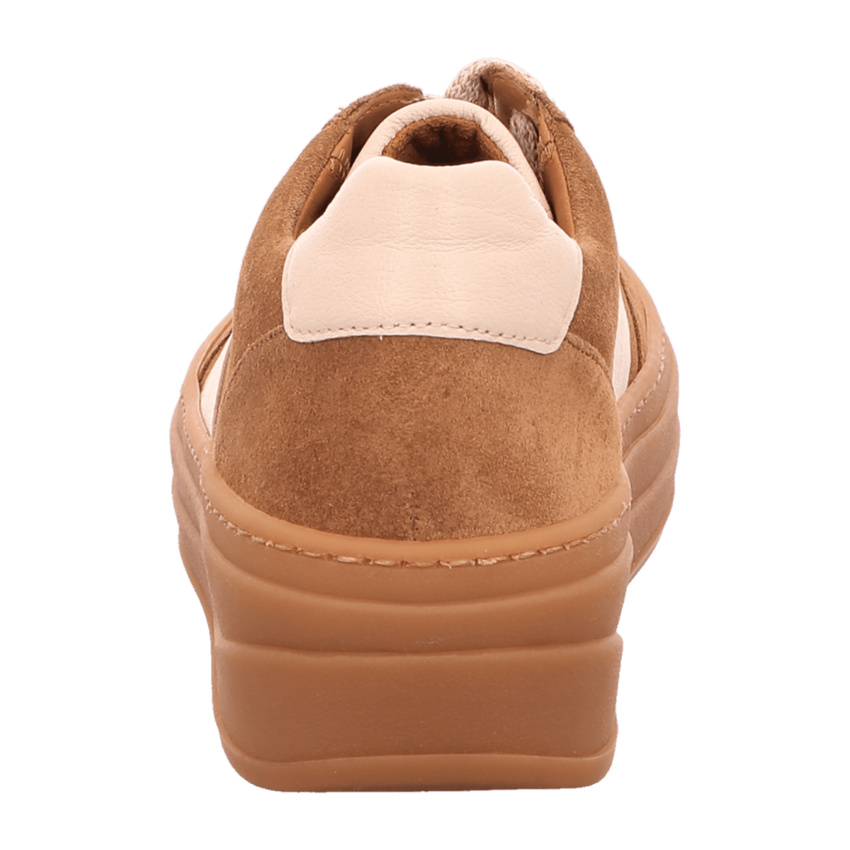 Gabor Women's Low-Top Sneakers Lion Panna Suede Lace-Up Comfort Shoes