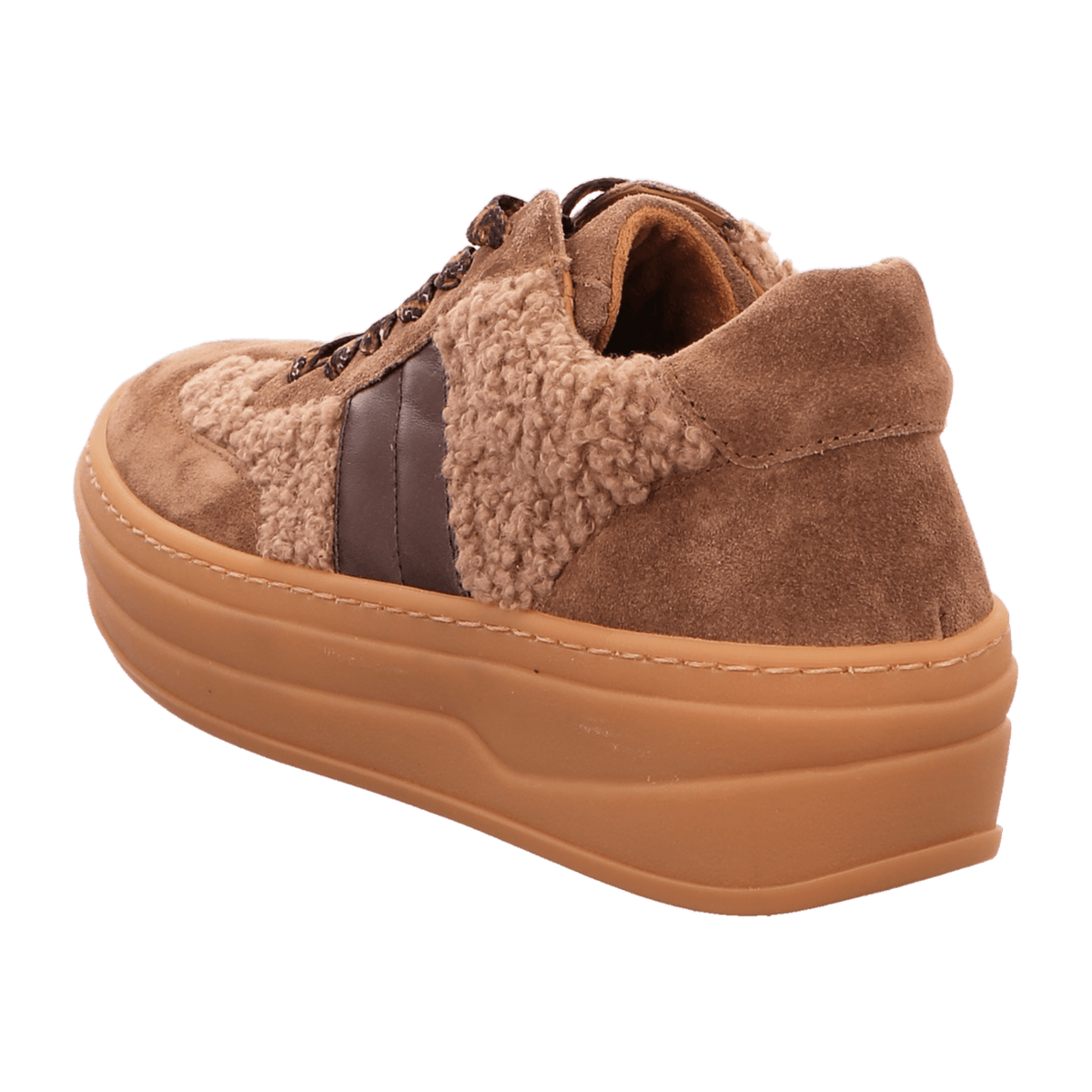 Gabor Women's Low-Top Sneakers Brown Patent