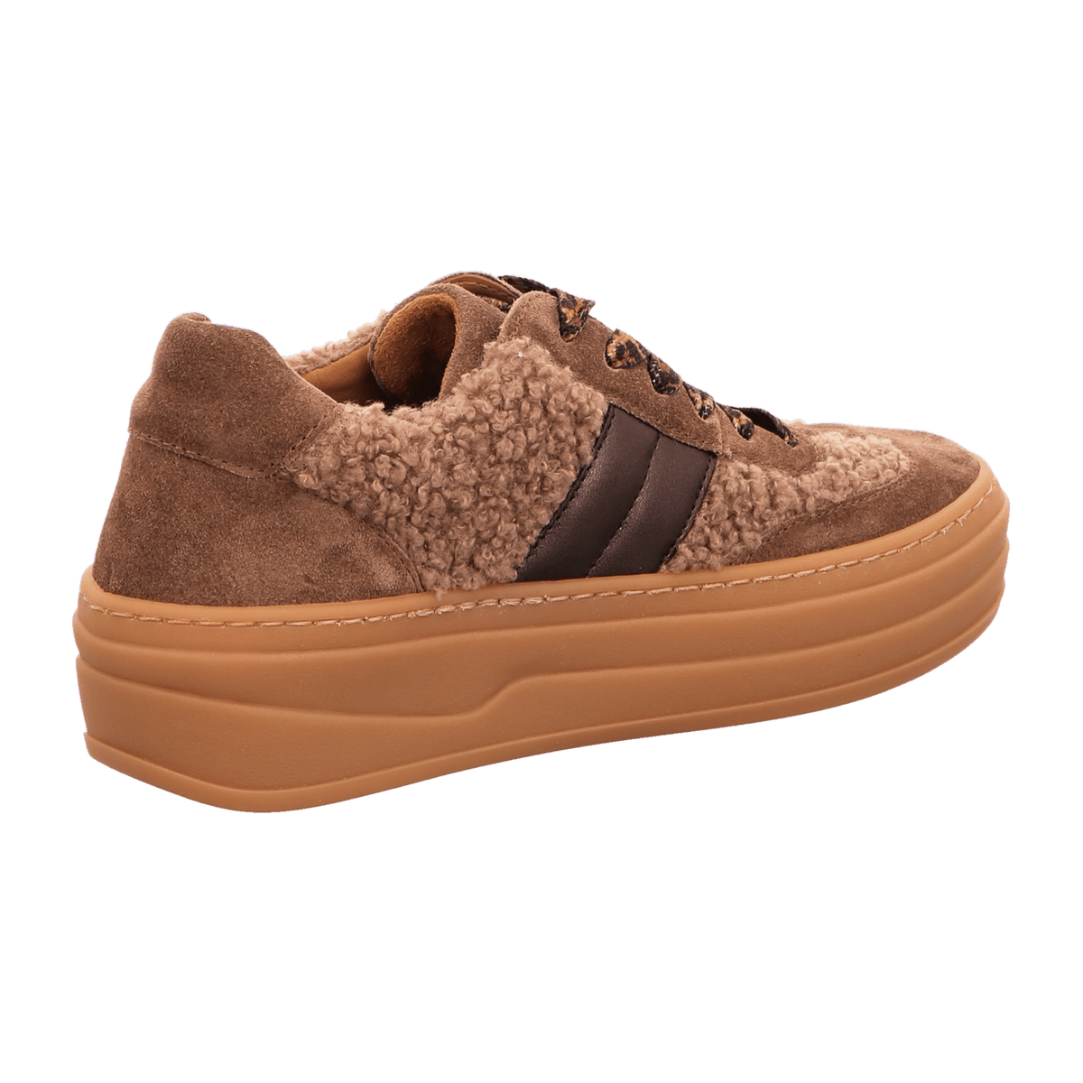 Gabor Women's Low-Top Sneakers Brown Patent