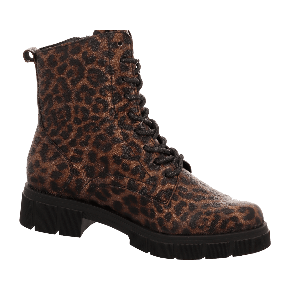 Remonte Women's Metallic Lace-Up Boots - Faux Ankle Boots