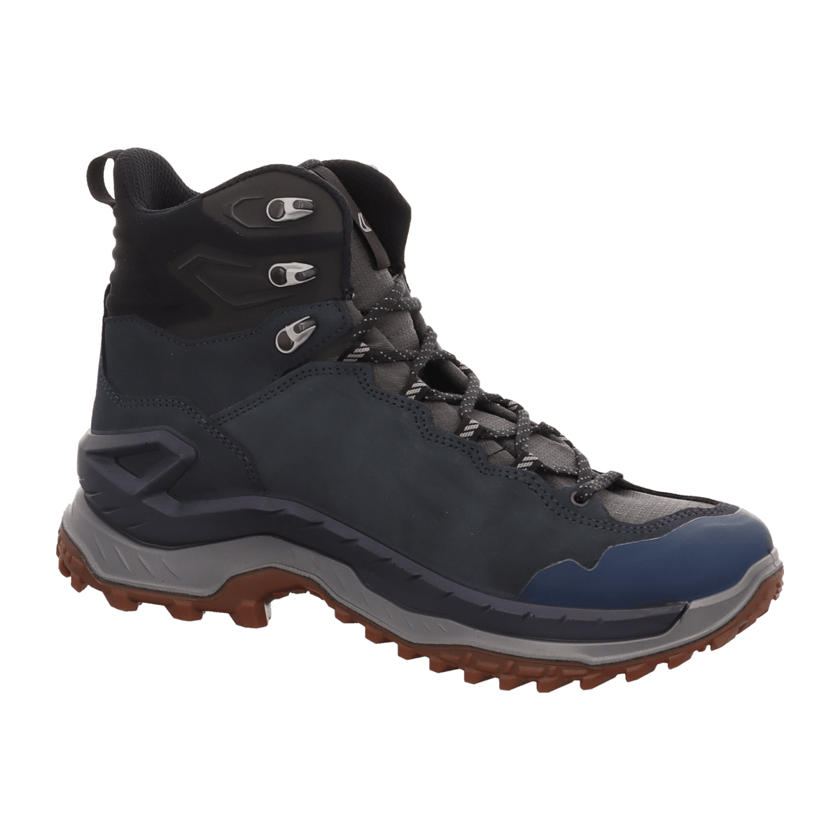LOWA Innovo GTX Mid Men's Waterproof Hiking Boots Navy Grey
