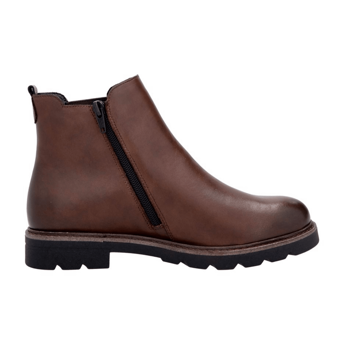 Remonte Women's Chelsea Boots Brown Leather Water-Repellent Ankle Boots