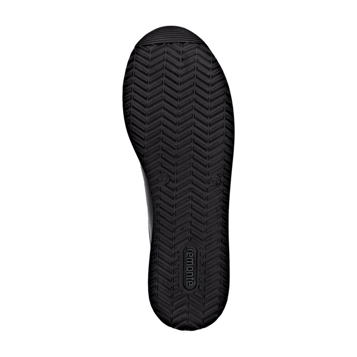 Remonte Women's D1302 Low-Top Sneakers Black - Comfort Shoes with Removable Insole