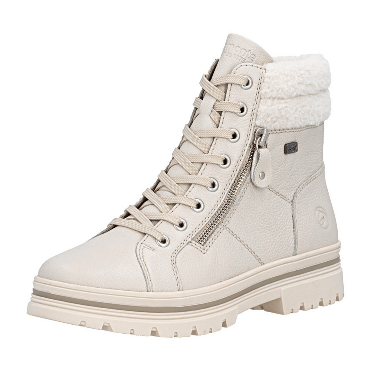 Remonte Women's Lace-Up Boots White - Winter Boots