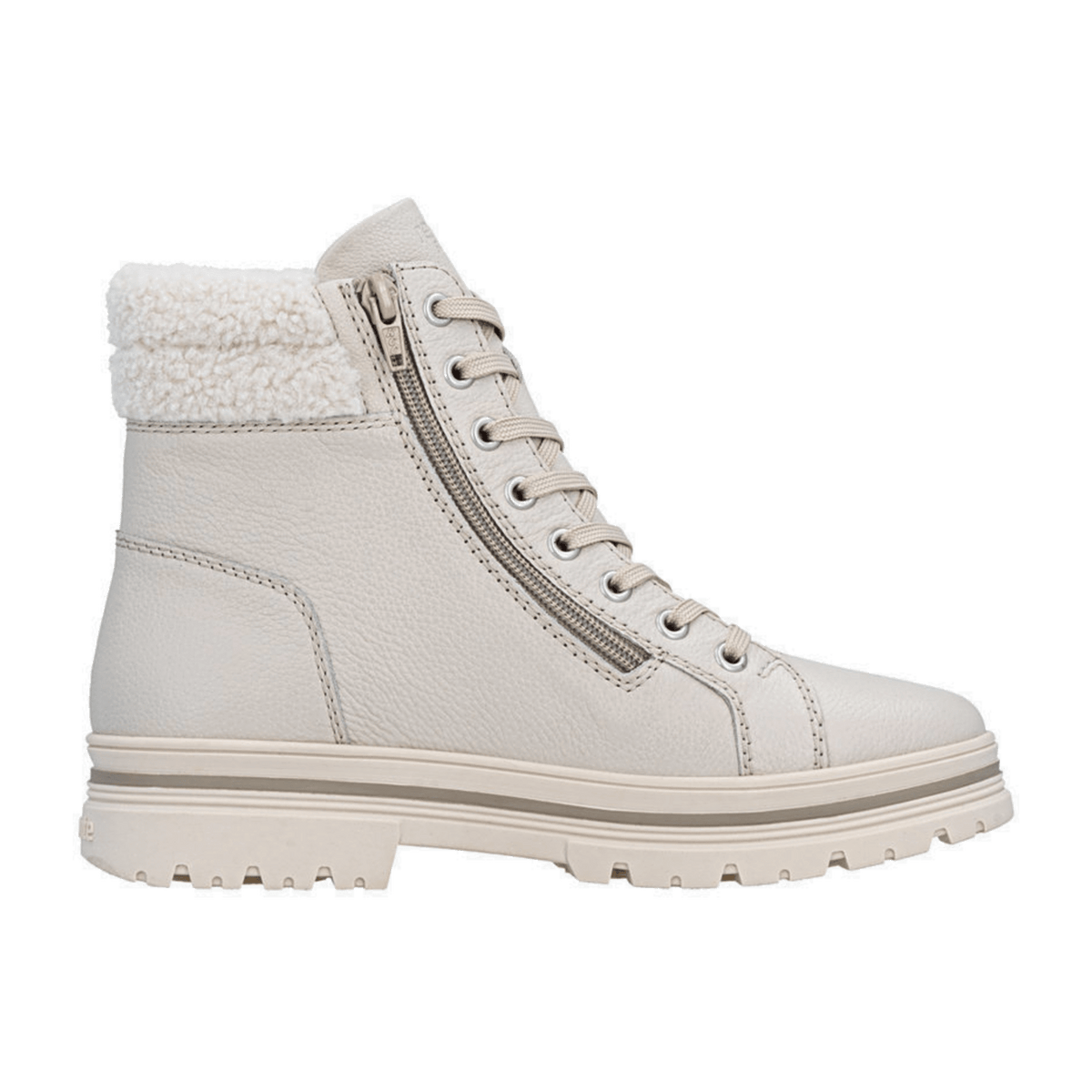 Remonte Women's Lace-Up Boots White - Winter Boots
