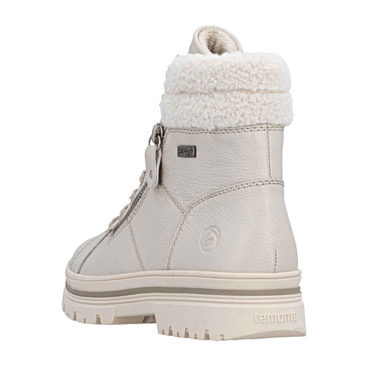Remonte Women's Lace-Up Boots White - Winter Boots