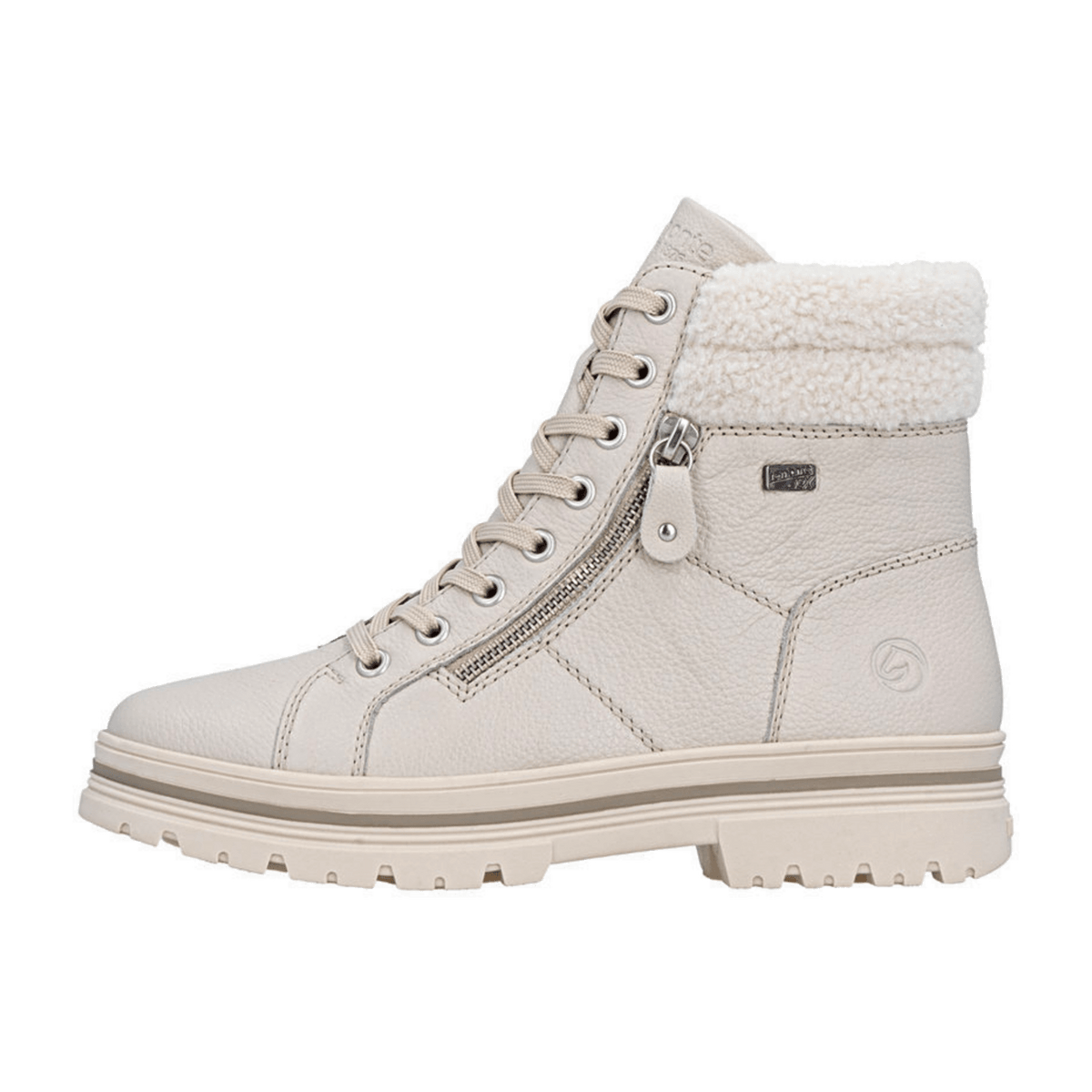 Remonte Women's Lace-Up Boots White - Winter Boots