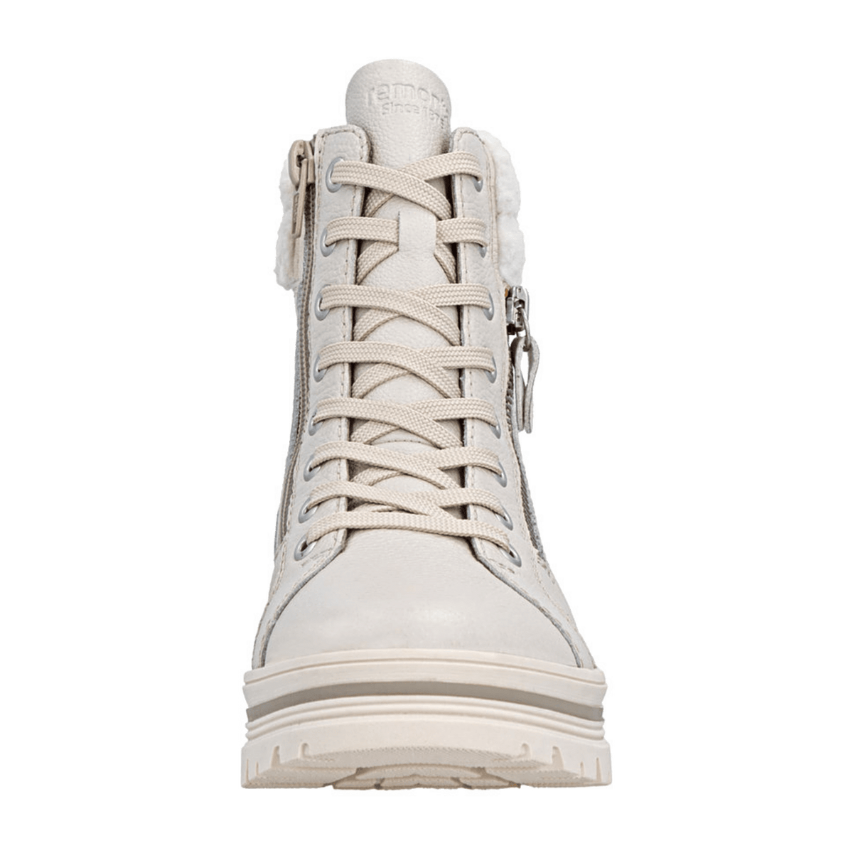 Remonte Women's Lace-Up Boots White - Winter Boots