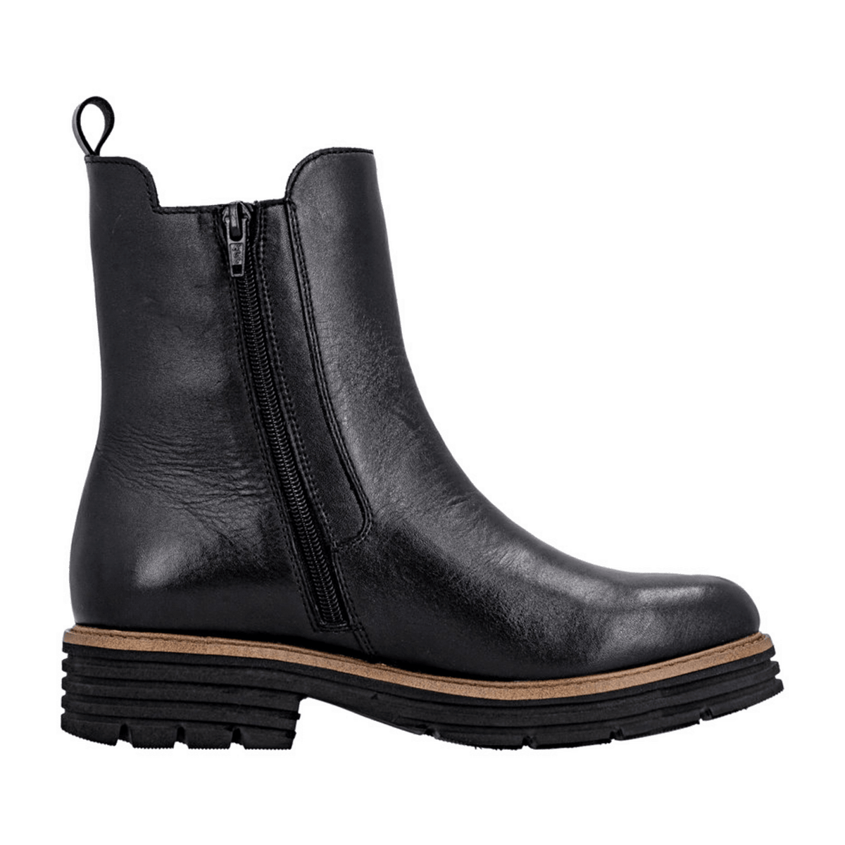 Remonte D3A72 Women's Classic Ankle Boots Black Zip
