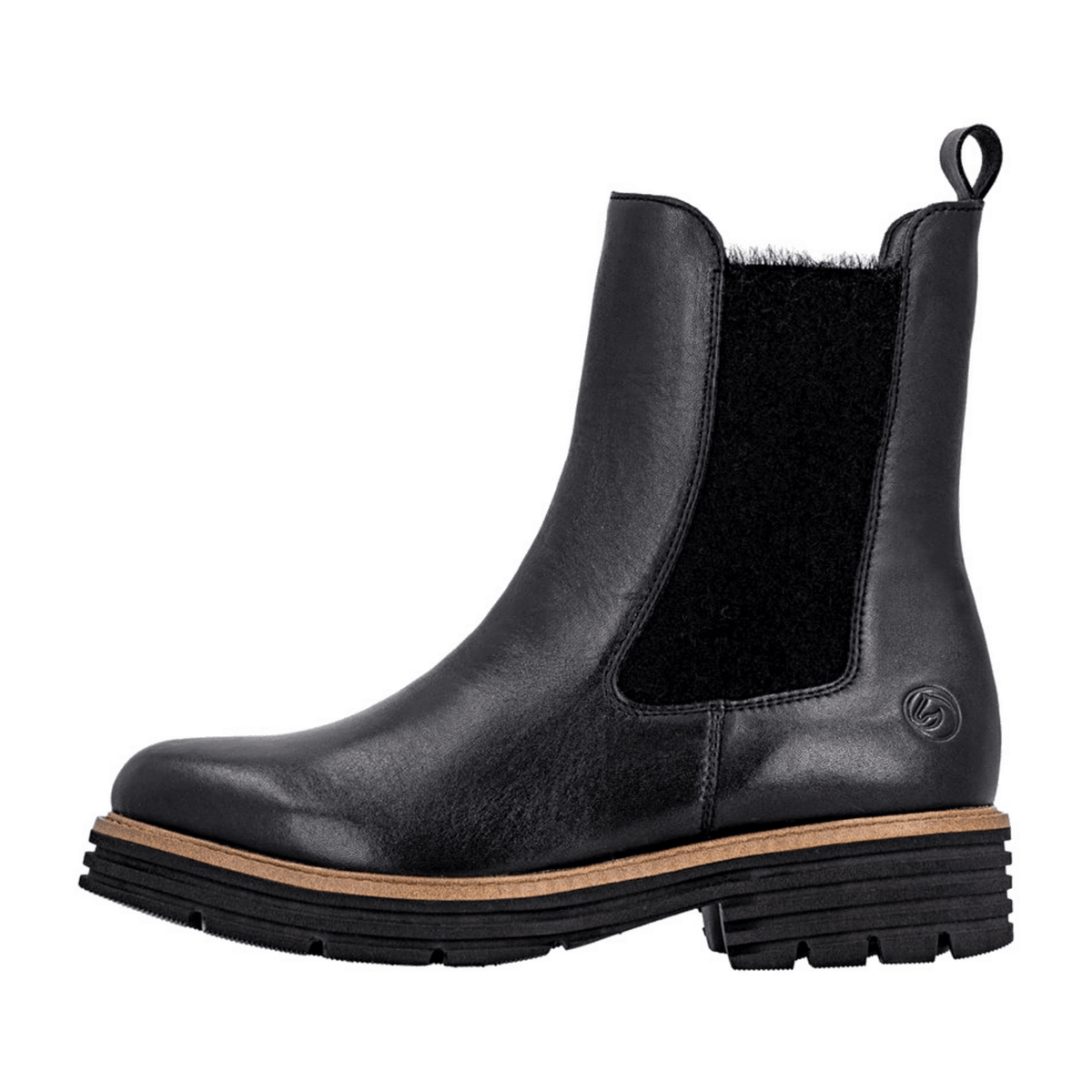 Remonte D3A72 Women's Classic Ankle Boots Black Zip