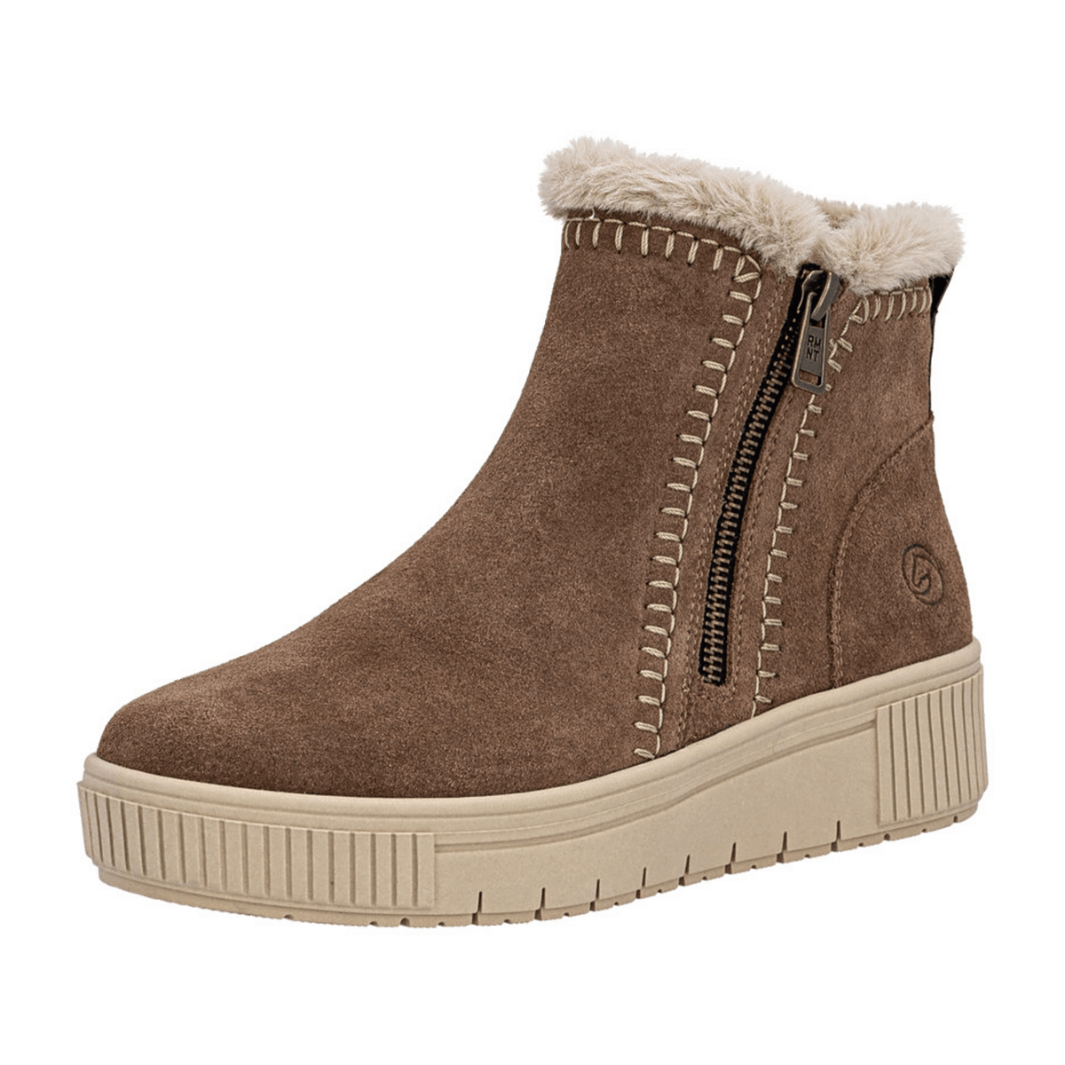 Remonte Women's Brown Ankle Boots - Stylish Ankle Boots for Everyday Wear